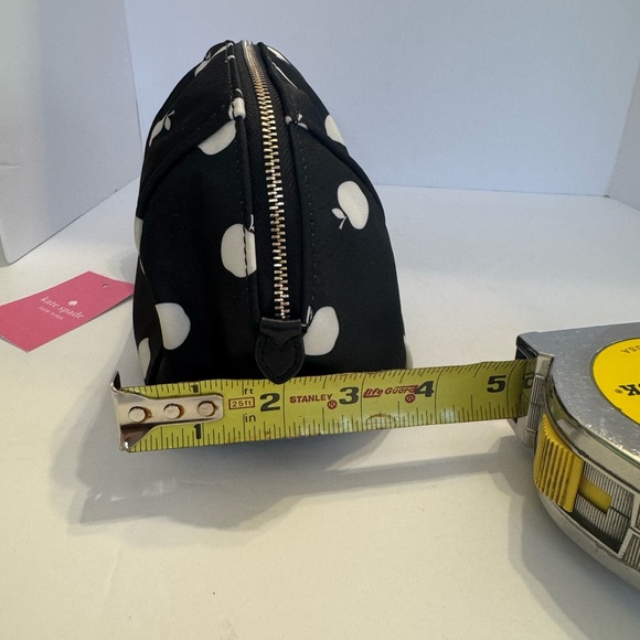 Kate Spade little better orchard chelsea Black and White Cosmetic Bag clutch NEW - Picture 8 of 8